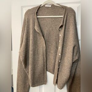 Neuflora Ranier Taupe Sweater Cardigan